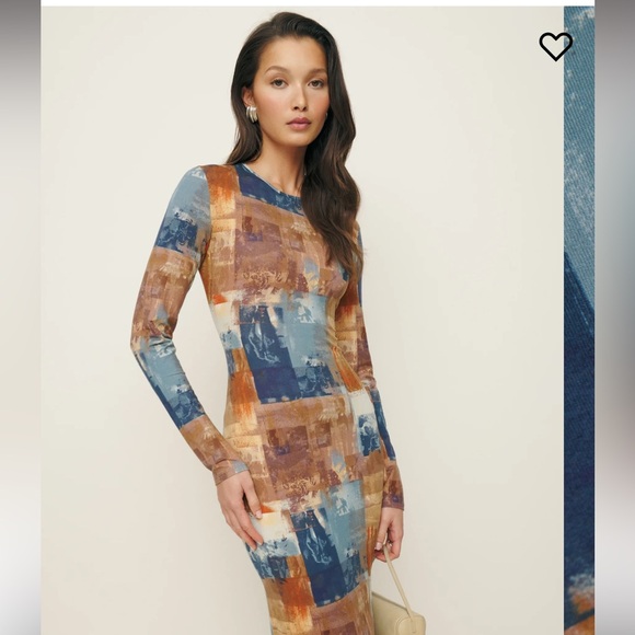 NWT Reformation Tommie Knit Dress♥️Long Sleeve - Picture 5 of 6